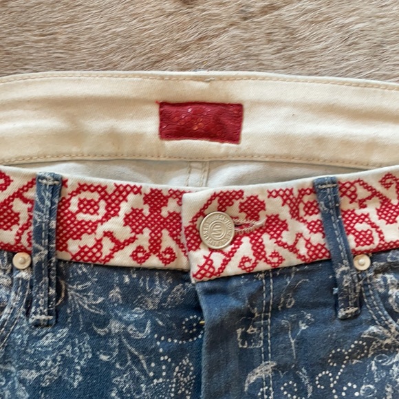 MOTHER - The Looker - size 26 bandanna floral print - like NEW - only worn once - Picture 9 of 9